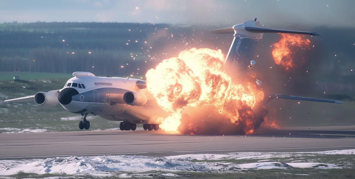 Новая беда: Самолет упал в приграничном регионе, плохие новости. Видео.