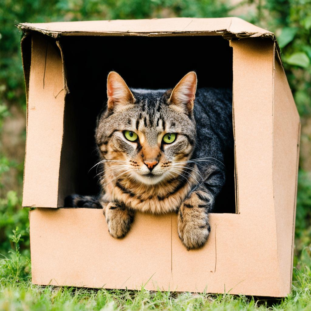 Почему кошки любят спать в коробках?