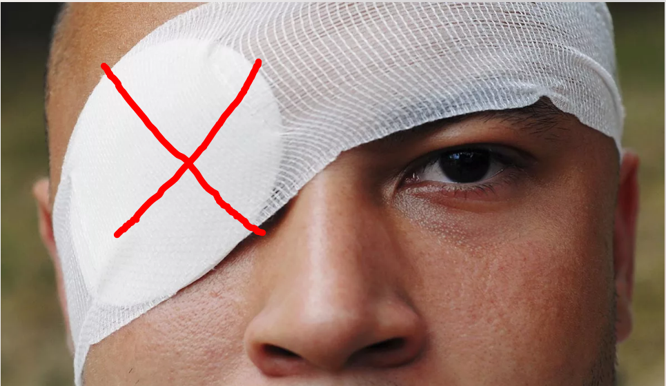 Спецоперация: Военнослужащий без одного глаза