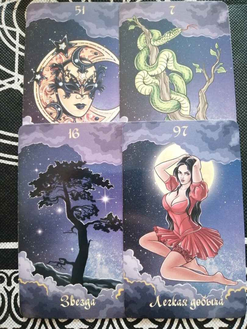 Что нас ждет сегодня? Как мне себя вести?" Получилось весьма пикантно...