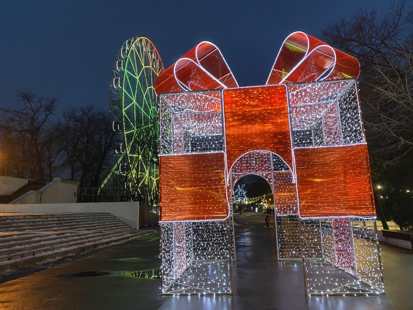 Прогулка по ночному Ростову-на-Дону