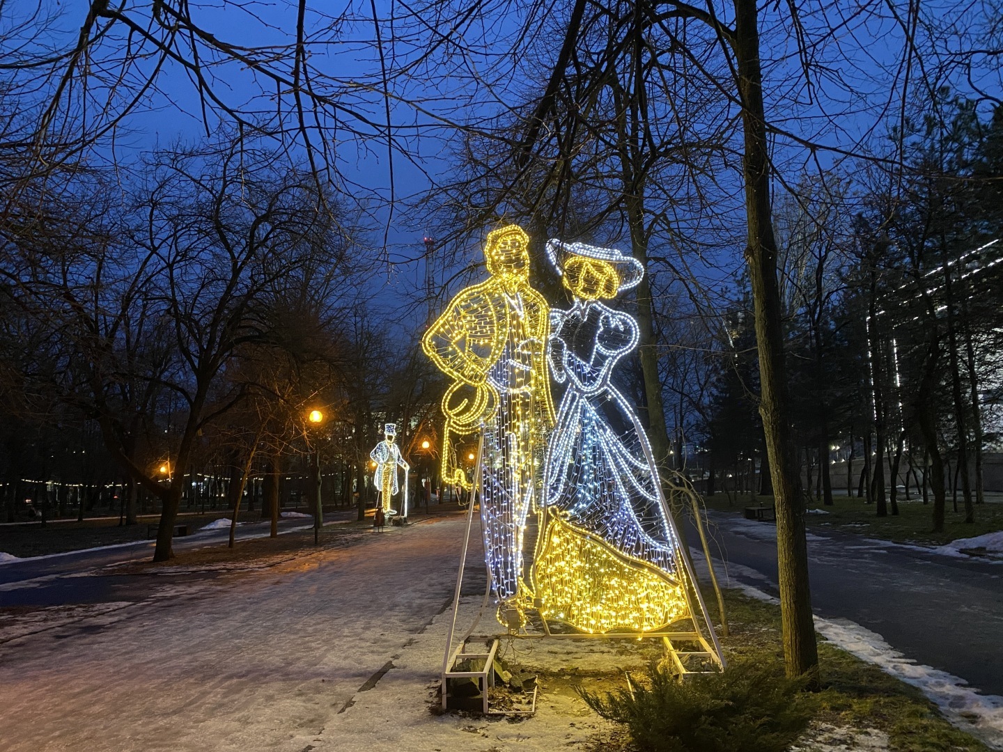 Прогулка по ночному Ростову-на-Дону