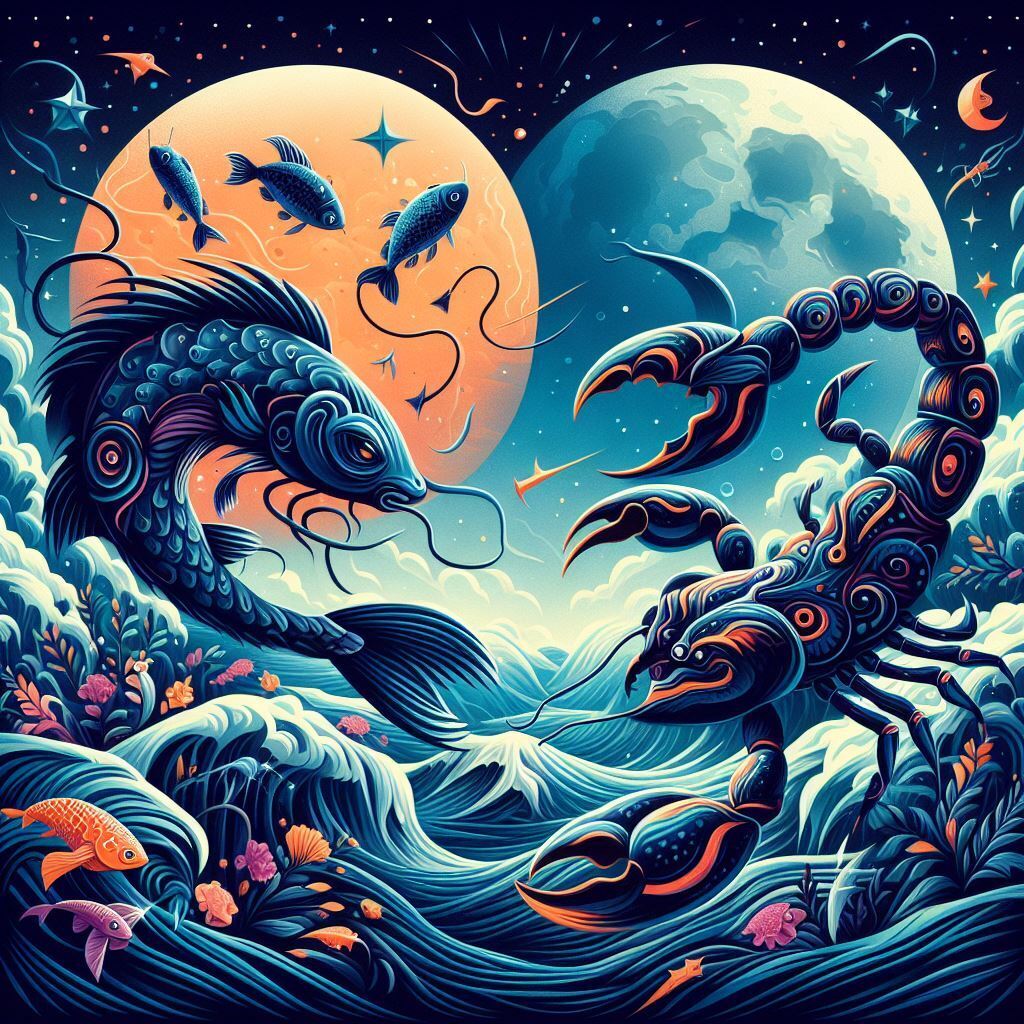 "Гармония в интенсивности: Рыбы и Скорпионы в любви и отношениях. Ключевые моменты для укрепления связи"