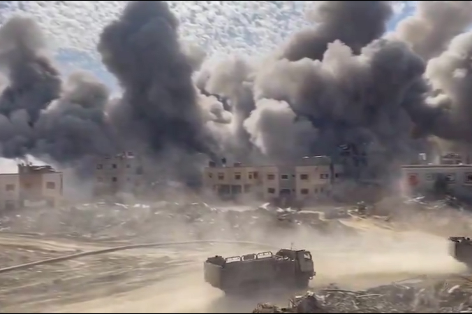 Контролируемые сносы домов Израилем сносят кварталы в Газе