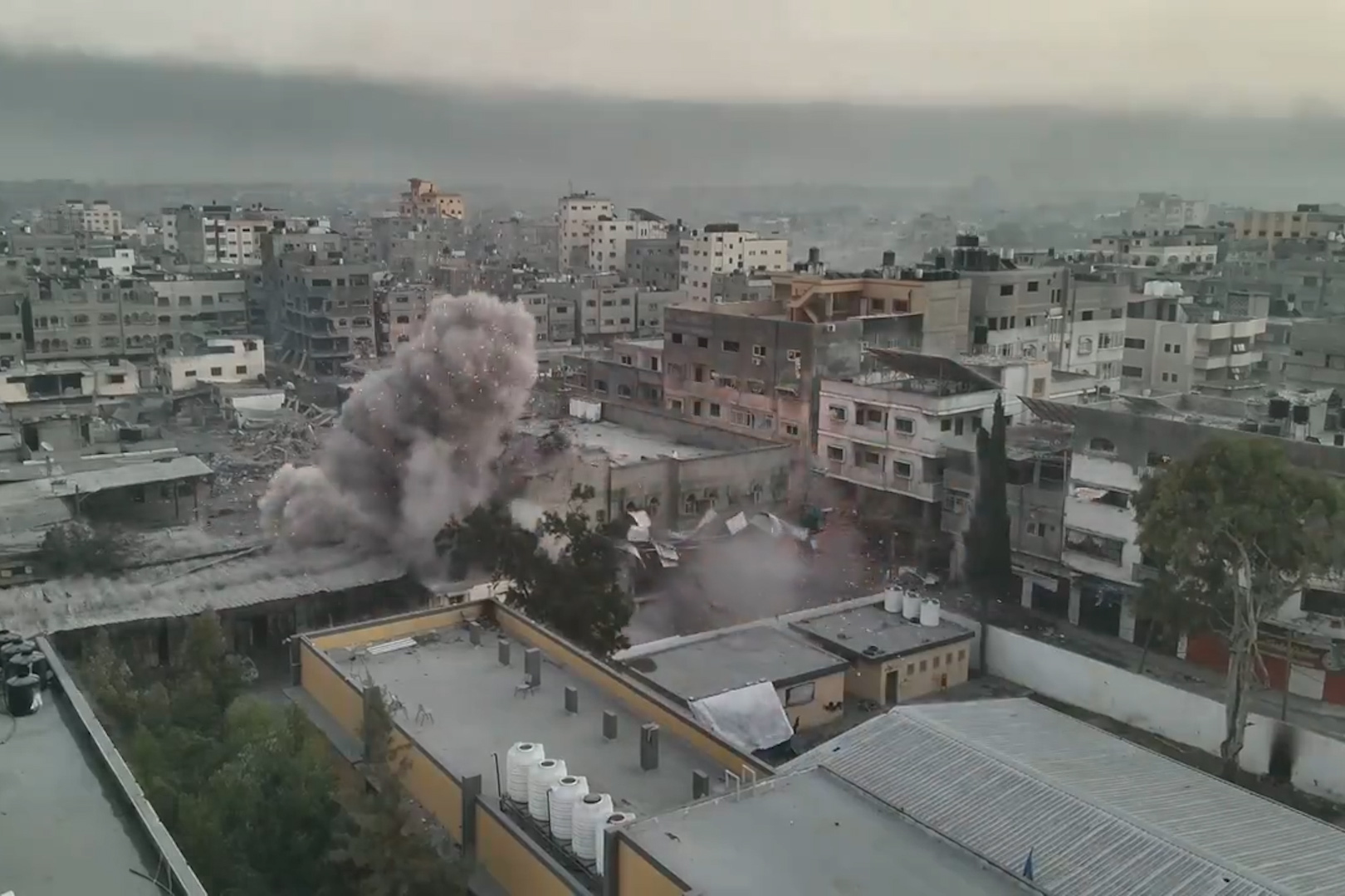 Контролируемые сносы домов Израилем сносят кварталы в Газе