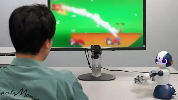 Японцами создан робот-геймер для совместного досуга с человеком