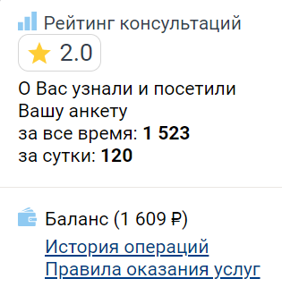 Мои результаты за 17 дней на сайте 9111