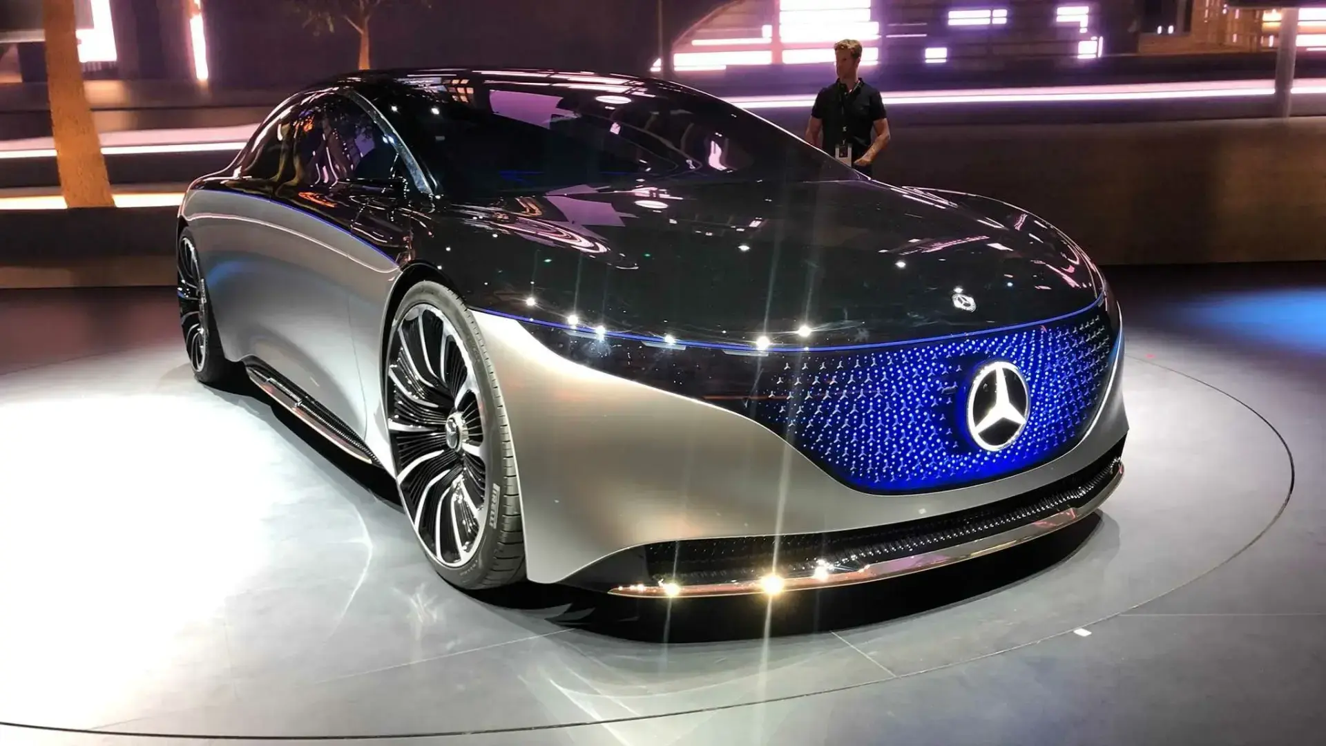 2019 Mercedes Benz Vision EQS Concept