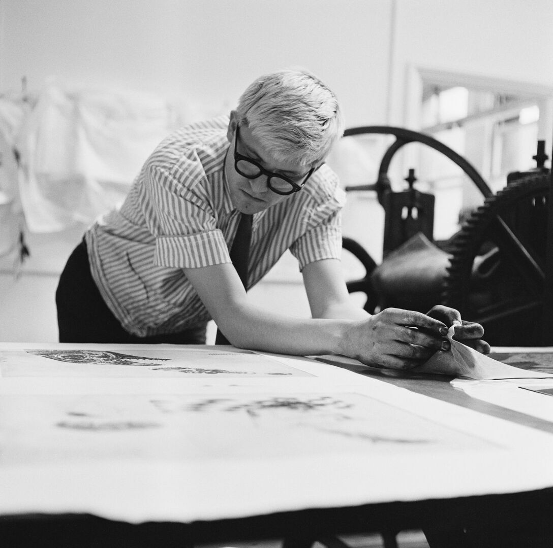 Ранняя картина Дэвида Хокни, которую не видели уже несколько десятилетий, будет продана за 20 миллионов долларов.