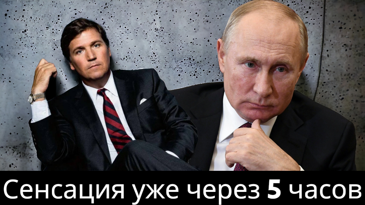 Подтвержденное интервью Такера Карлсона с Владимиром Путиным: когда и где смотреть?