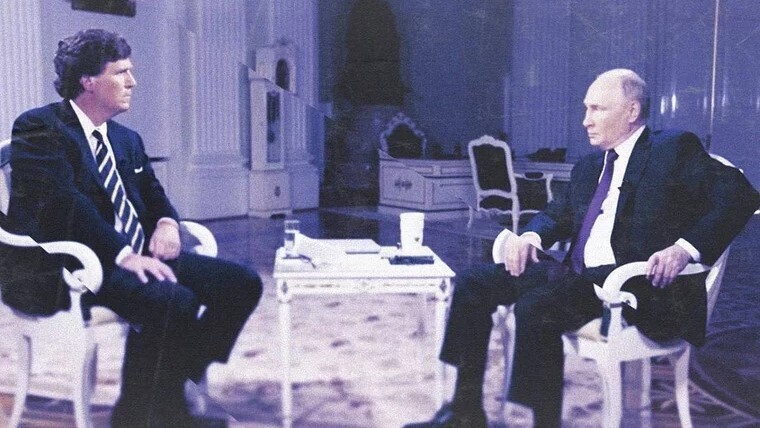 Эксклюзив: Такер Карлсон представил первый кадр из интервью с Путиным