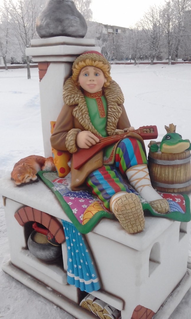 Зимний парк в моем городе: прогулка на свежем морозном воздухе, аллея сказочных героев, фото мультипликационных персонажей.