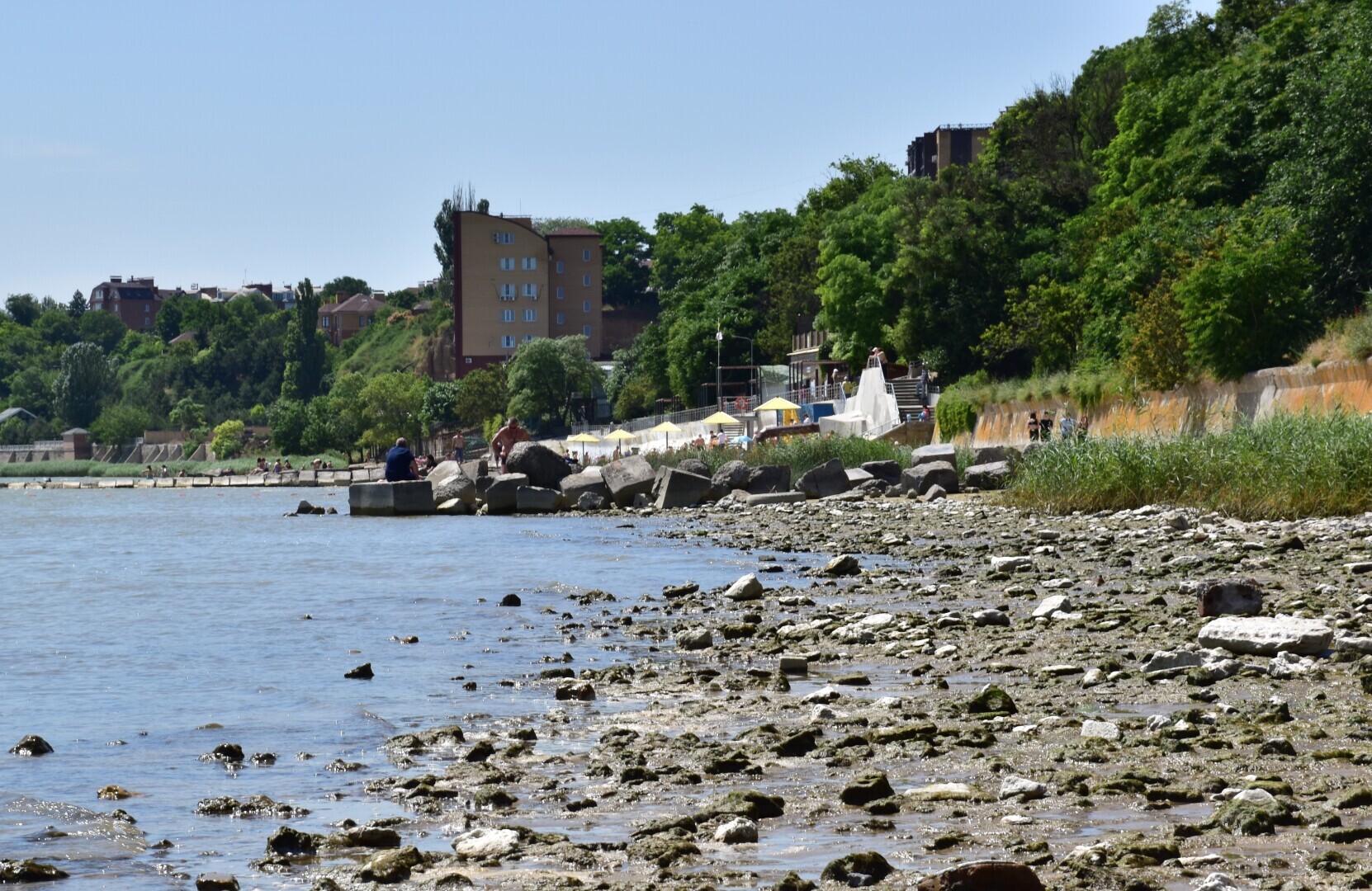 Приморский парк в Таганроге. Как он выглядел до шторма века.