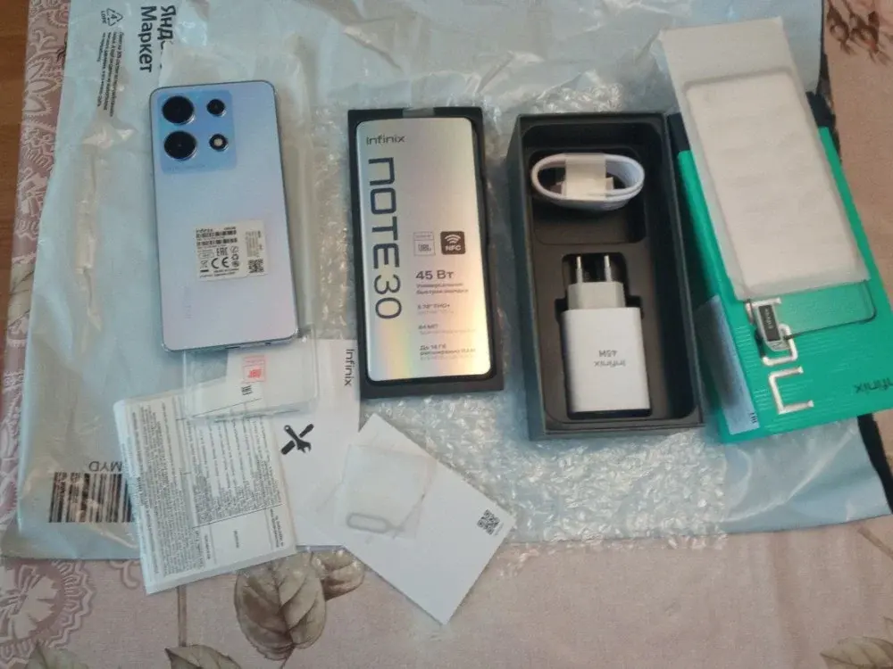 Infinix Note 30: Воплощение стиля и производительности