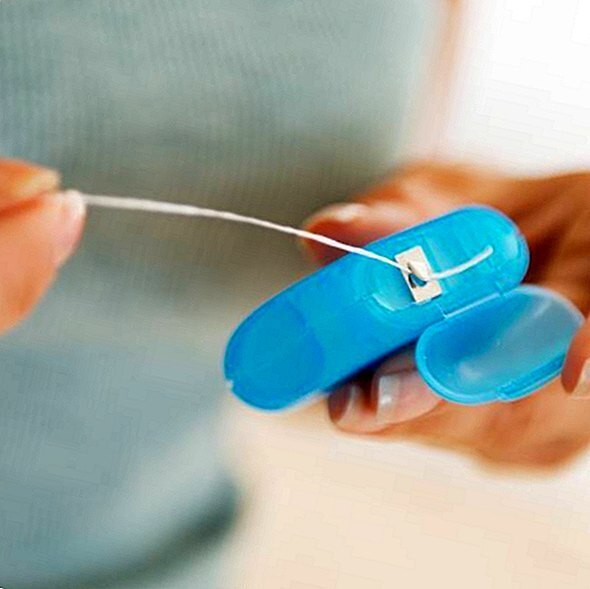 Зубная нить как альтернатива скотчу: просто и эффективно