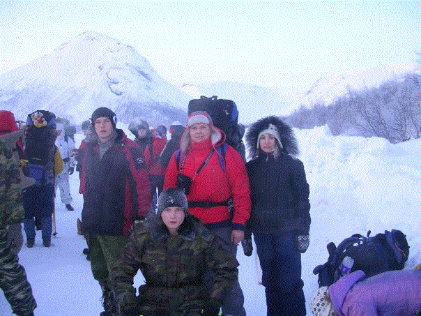 Как я в зимний поход ездила в -30 и на гору взобралась