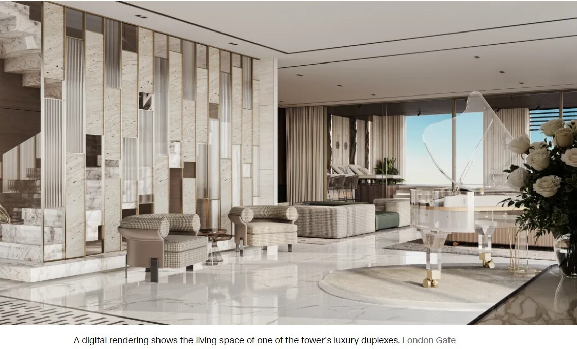 Дубай строит самую высокую в мире жилую башню с часами