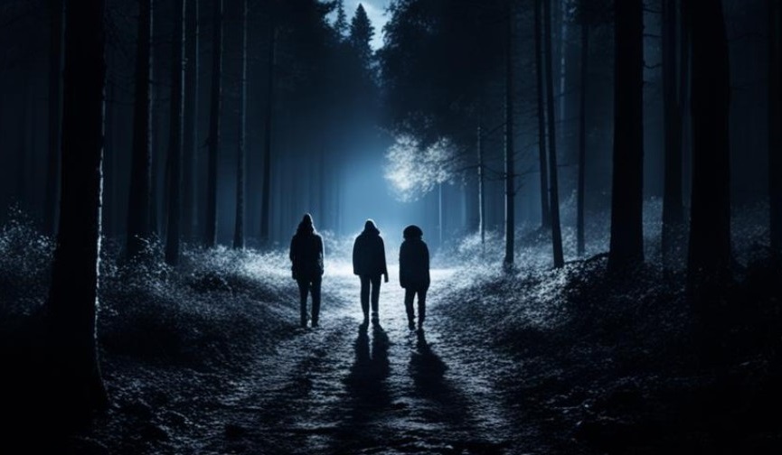 Как автомобиль Tesla снял на видео «сверхъестественные явления» на кладбище