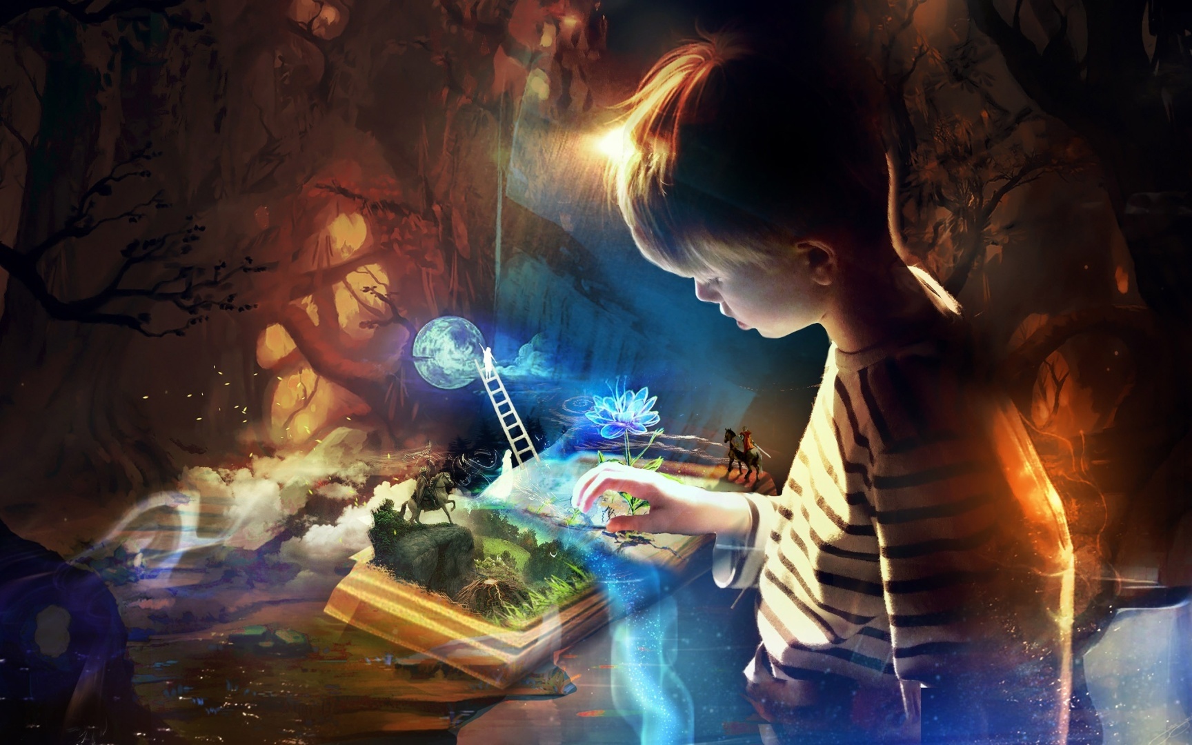 Playing with magic. Волшебство в картинках. Фантазия и воображение. Волшебство для детей. Волшебные иллюстрации.