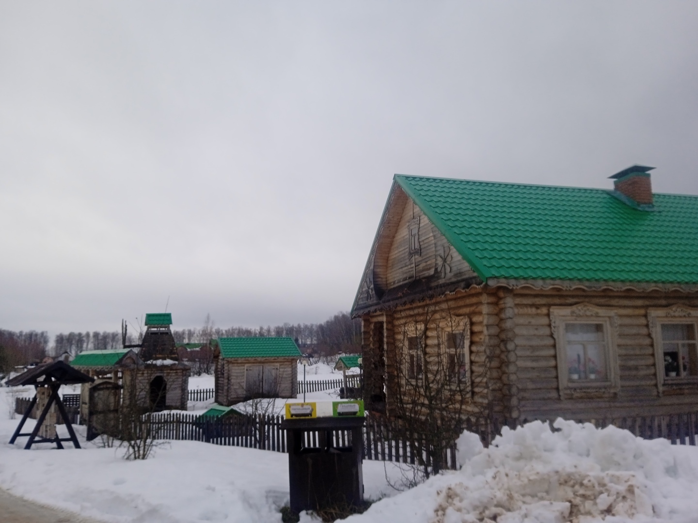 Поездка с семьёй в Этномир перед новым 2023 годом