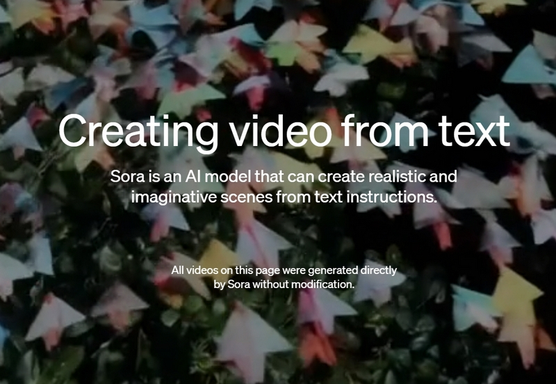 OpenAI разбудила магию: Новый ИИ-генератор видео Sora взрывает воображение с потрясающими результатами