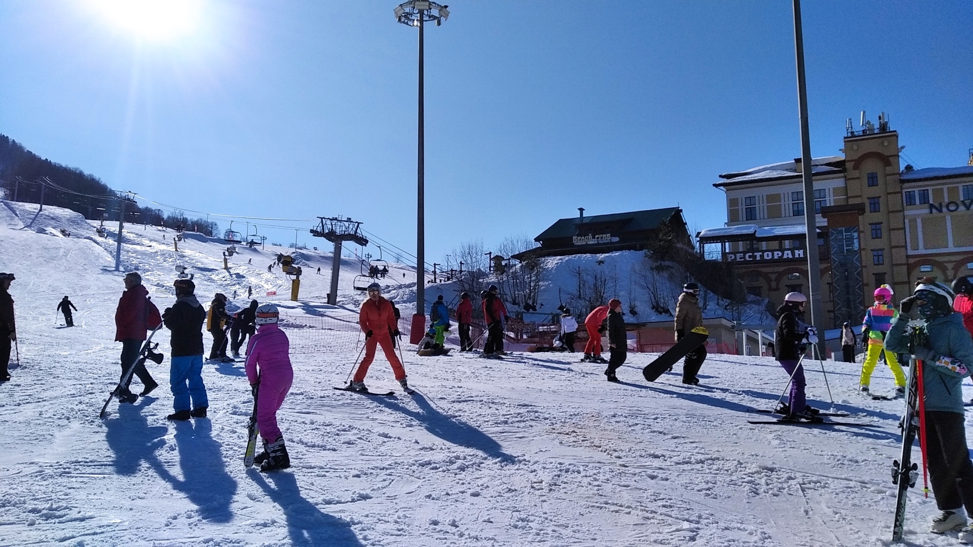 Поехали в зимний Сочи! Красная Поляна - это экстрим, релакс и море удовольствий. Мои фото и видео
