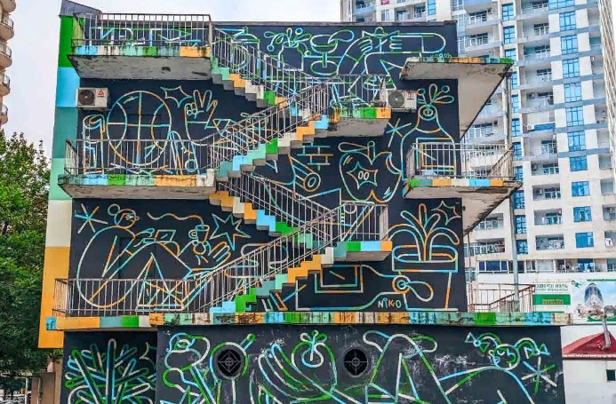 20 лучших уличных стрит-артов Батуми