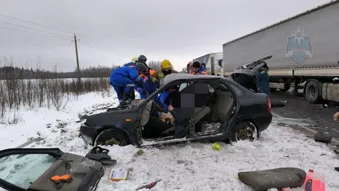 Гололед и ДТП