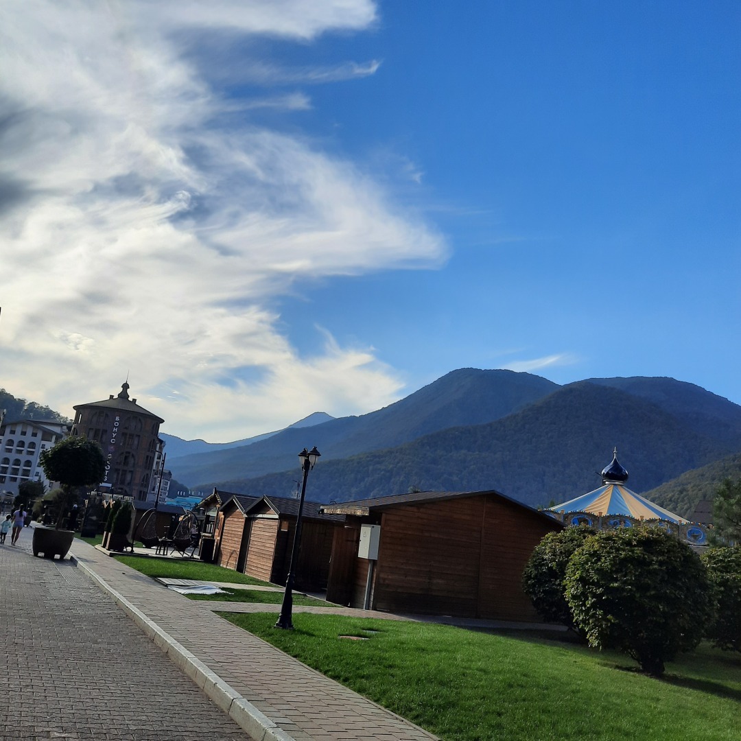 Мой отдых на Красной поляне. Отпуск в сентябре 2023. Любимые фотографии.