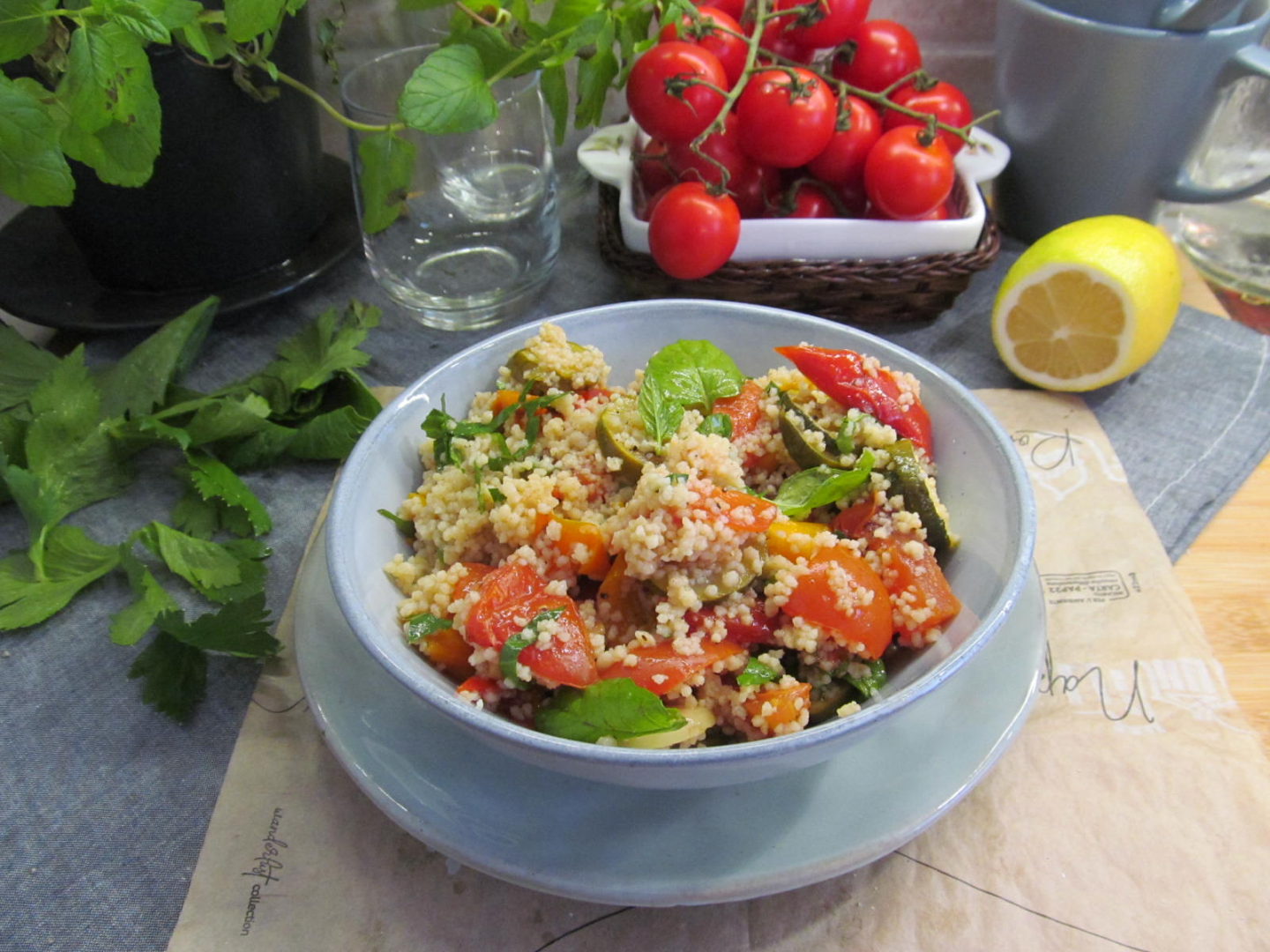 Запеченные овощи с кус-кусом: секрет сытного и ароматного ужина для всей семьи