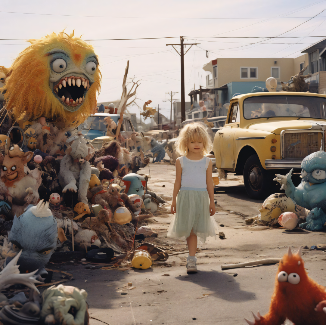 Улыбки детей и чудовища: неожиданные сочетания радости и ужаса