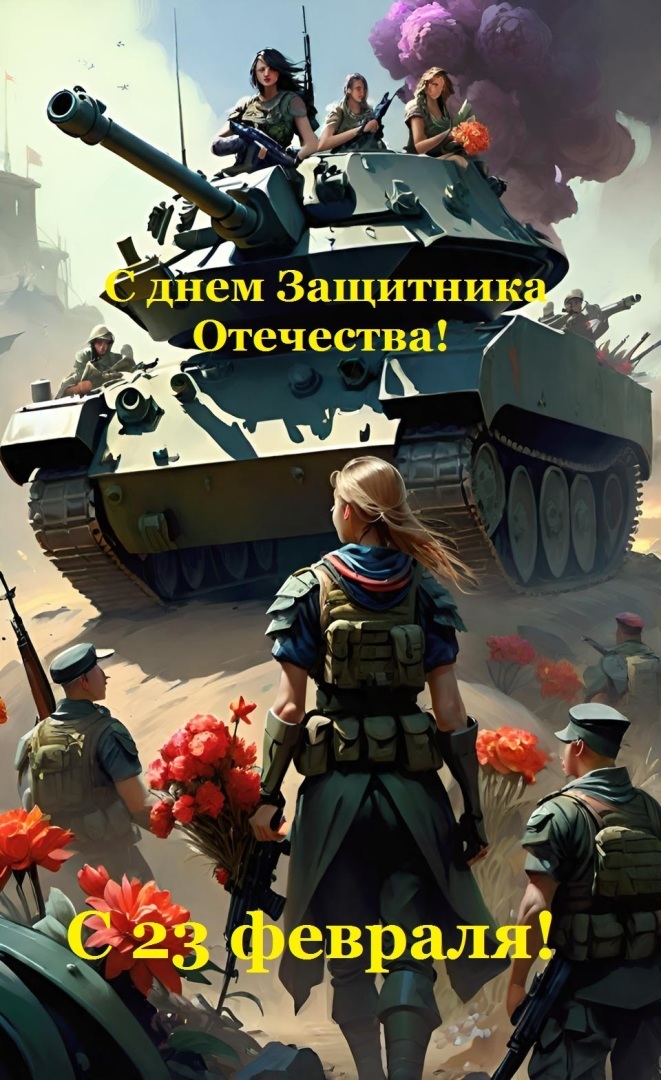 Поздравление мужчинам с Днем защитника Отечества