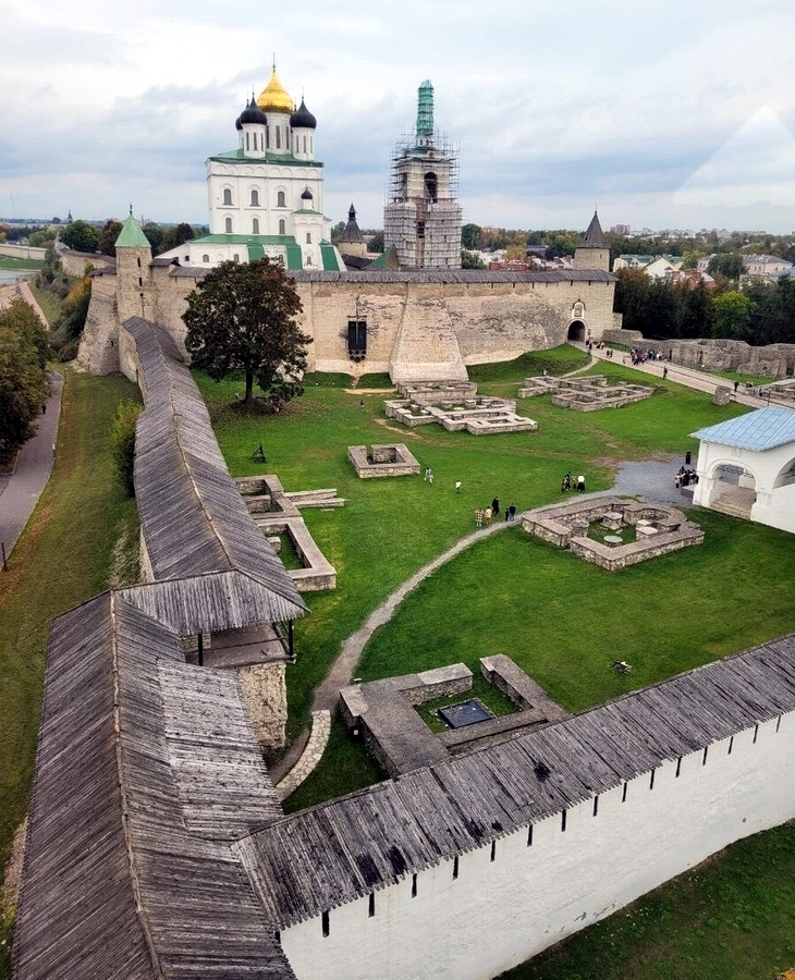 ✅🏰 Мы в одном из древнейших русских городов - Пскове! Экскурсия один день, а впечатления на всю жизнь! Какие места мы успели посетить - фото 💯👍