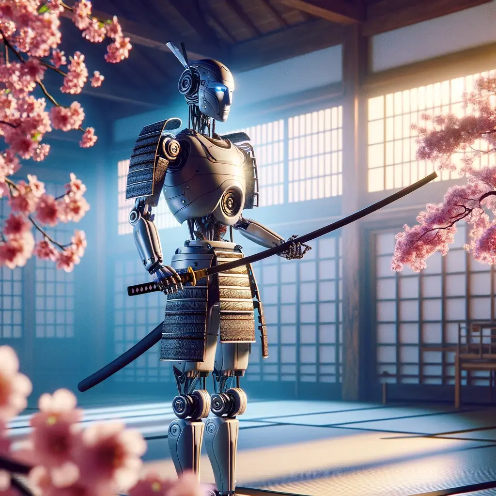 В Японии создан первый в мире робот-самурай