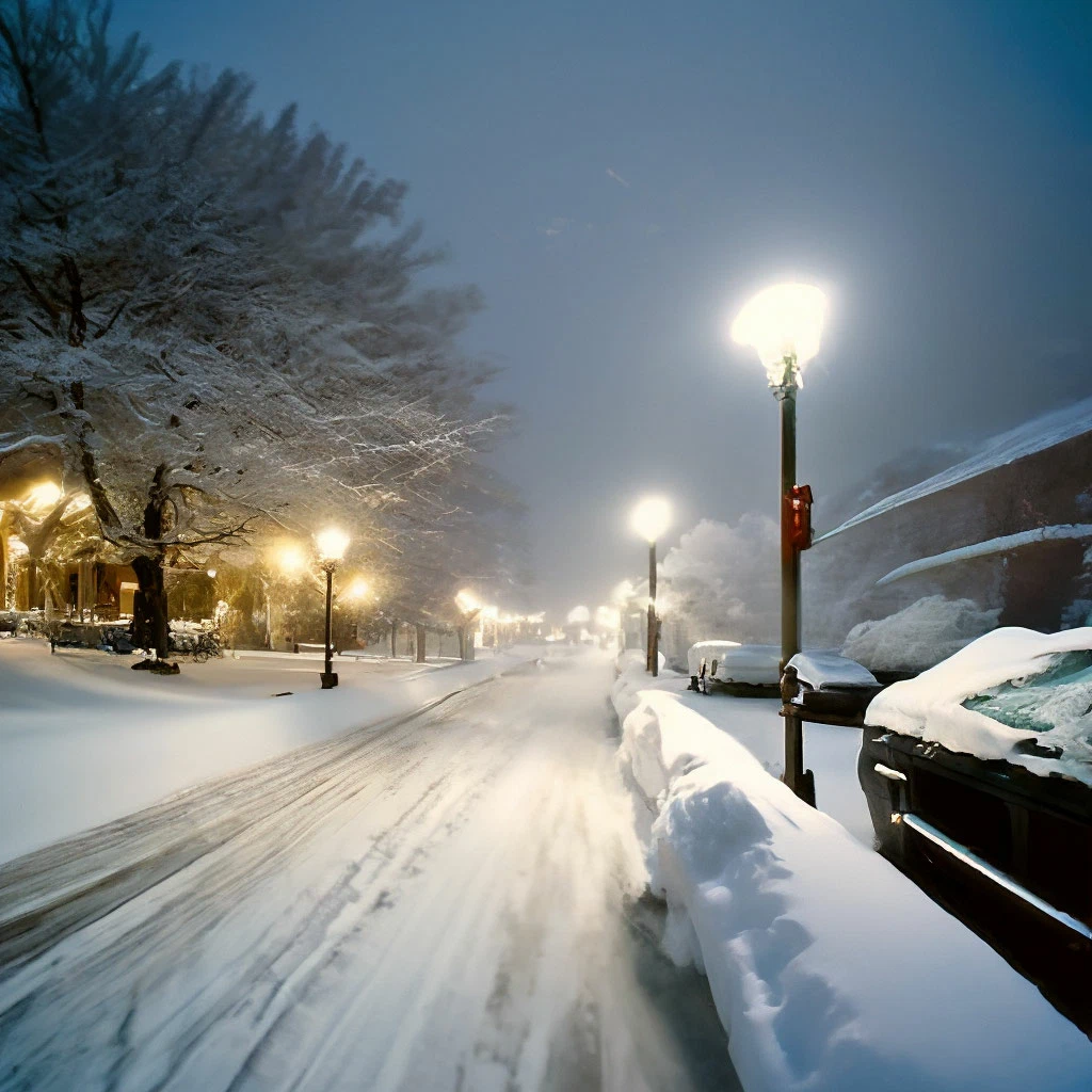 Последние деньки уходящей зимы. Красивые картинки или нейросети о зиме