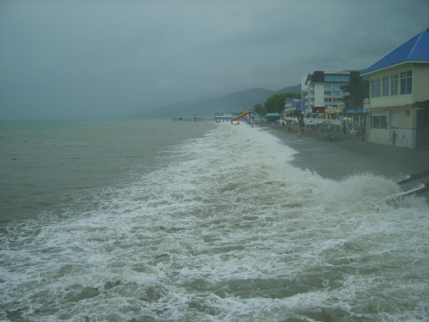 Наш отдых на Черном море. Море удивительно и прекрасно в любую погоду!