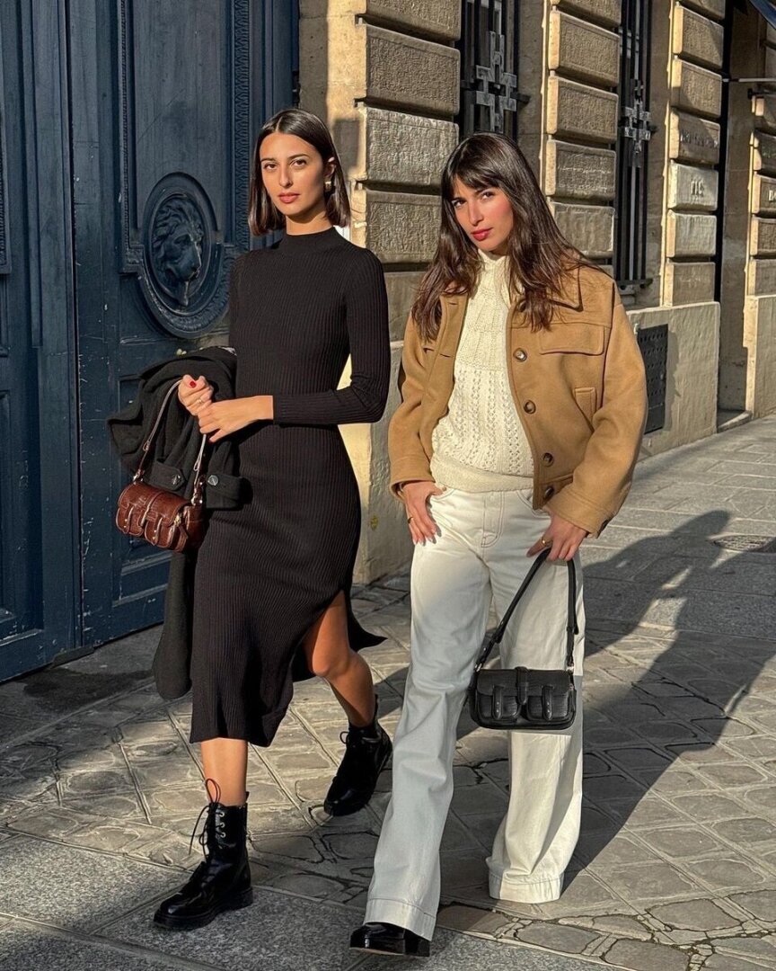 Cейчас француженки одеваются так, что загляденье. А нам что мешает? Покажу 8 сочетаний, которые они носят чаще всего