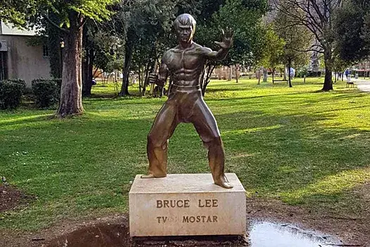 Куда пропал памятник Брюсу Ли? Уникальный курьезный случай в Боснии и Герцеговине