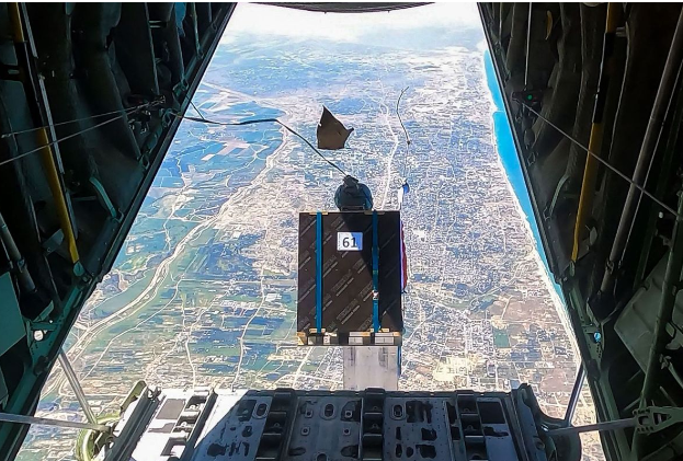 Сбрасывание еды с воздуха в секторе Газа – проявление лицемерия