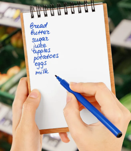 Блокнот для списка покупок