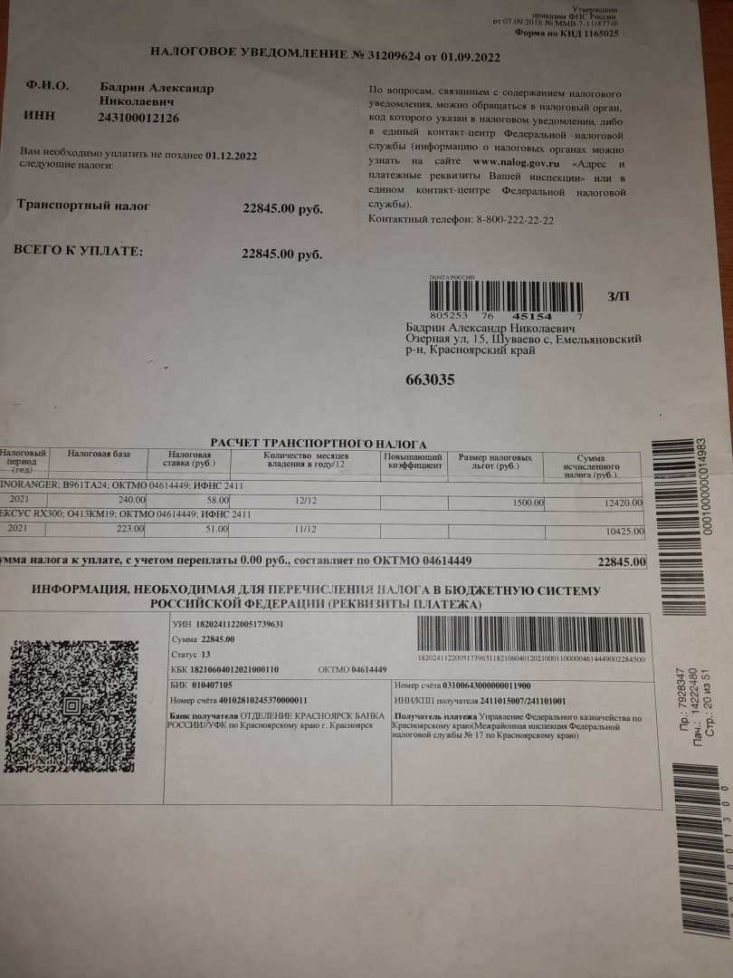 Фискал района,региона с помощью подлога "кладут с прибором" на статьи закона.