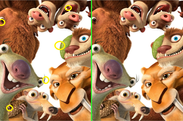 Найди 5 отличий! 👀