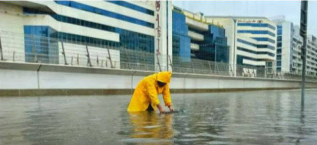 Наводнение в Дубае