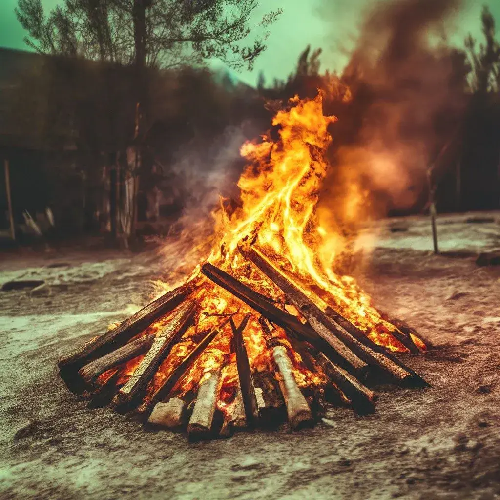 Не носите свои вещи в церковь! Они там никому не нужны! Новые продадут, старые сожгут! Наша история