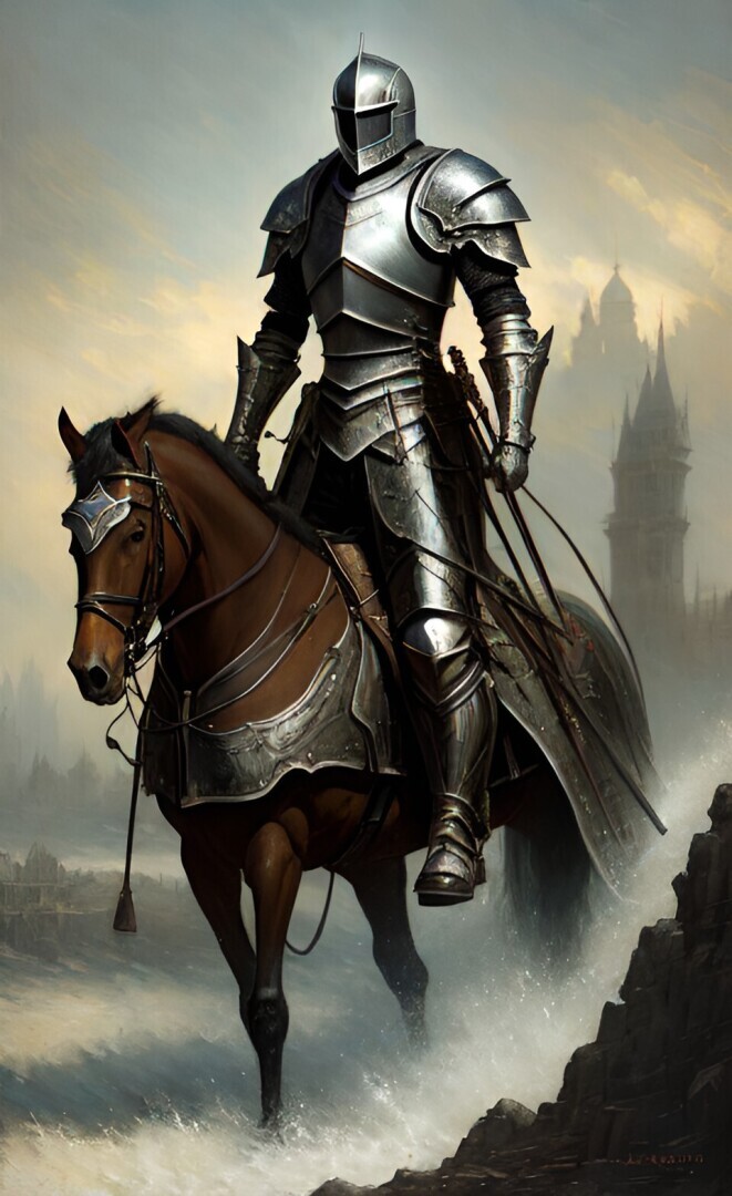 Рыцари как символ благородства и отваги. Средневековье