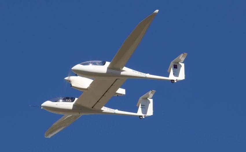 Самолет на электричестве и жидком водороде!