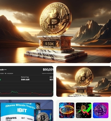 Биткойн достиг $ 50 тыс.