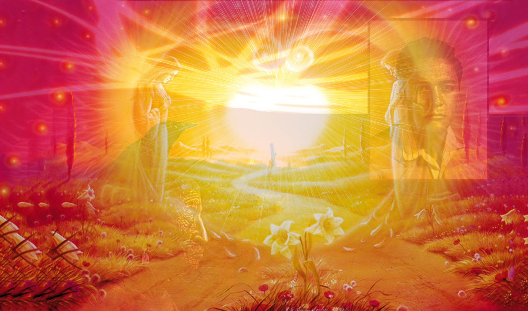 Имеет ли любовь свой собственный свет? И какой???