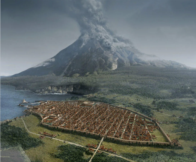 Помпеи — город, где остановилось время.