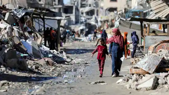 Спутниковые снимки показывают, что 35% зданий в секторе Газа разрушены, сообщает ООН